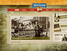 Tablet Screenshot of napoleon-co.com